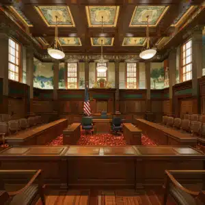 A courtroom in Florida