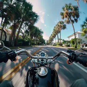 Florida motorcycle rider